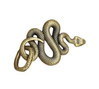 Porte-clés en laiton avec signe du zodiaque de l'année du serpent - Créatif tridimensionnel personnalisé pour voiture | Porte-clés en laiton avec décoration pendentif du nouvel an serpent 20