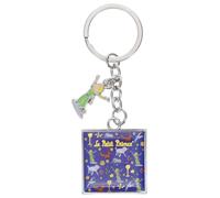 Porte-clés en métal collection Le Petit Prince et ses amis (Prince)