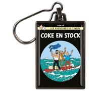 Porte-clés en métal Les Aventures de Tintin (Coke en Stock)