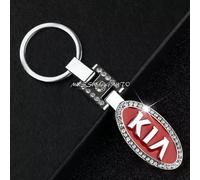 Porte-Clés En Métal Logo Kia En Cristal Diamant Sportage Niro Sorento Stonic Ceed Stinger Rio Pocanto "Edition Limitée