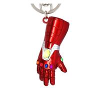 Porte-clés en métal Marvel Iron Man Gauntlet avec figurine Int.