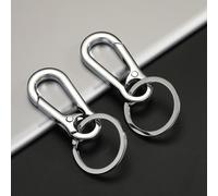 Porte-Clés En Métal Simple 3 Pièces, Camping En Plein Air, Voiture, Pendentif, Boucle À Pression, Crochet De Cintre, Clip De Camping, Fermoir À Suspendre