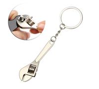 Porte-Clés En Métal Style Clé De Voiture, Mode Créative Argent Compact 11.7cm Clé De Vélo Cyclisme Outils De Réparation