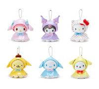 Porte-Clés En Peluche, 1 Pièce, Nouveau Style Japonais, Anime Kuromi, Jouets En Peluche, Kawaii, Poupées, Sacs, Pendentif