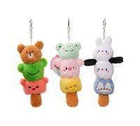 Porte-clés en peluche 16 cm (Modèle aléatoire)