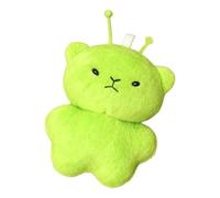 Porte-clés en peluche Alien vert de dessin animé Unique, accessoires de poupée doux faits à la main, accessoires cadeaux de décoration