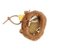 Porte-clés en peluche avec intérieur spacieux, étui de rangement pratique Cpin pour cartes pour essentiels quotidiens Adorable sac à monnaie Capybara, Little Duck, Beauté de masse