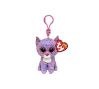 Porte-clé Ty Beanie Boos Clip Cassidy Le Chat - Ty - Plush - 9 Cm - Intérieur - Violet, Rose Rouge TU