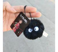 Porte-clés en peluche Briquettes poupée sac d'école pendentif mignon boule de cheveux porte-clés vêtements accessoires suspendus 1 pièce