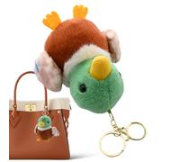 Porte-clés en peluche canard colvert - Pendentif de sac de 10 cm | Charmant porte-monnaie pour | Accessoire porte-clés portable | Cadeau-idéals pour garçons et filles | Adorable peluche