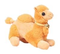 Porte-clés en peluche chameau | Animal en peluche moelleux en peluche chameau | Animal Kingdom Collection Petits Ornements Suspendus de Chameau en Peluche pour Sac à Dos Keys