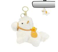 Porte-clés en peluche cheval - Nouvel An chinois à collectionner rouge, porte-clés cheval doux pour et adultes | pour lesz amoureux, la famille, amis, les garçons, lesk filles, les femmes.