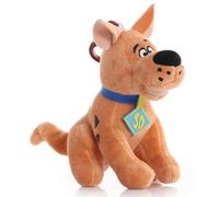 Porte-clés en peluche chien Scooby-Doo, jouet en peluche de 10 cm, poupée en peluche, porte-clés en peluche chien mignon, jouets en peluche, figurine d'anime, pendentif de cosplay, porte-clés de poupé
