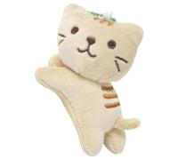 Porte-clés en peluche de chat - Porte-clés en peluche douce - Mini peluche de chat pour sacs - Porte-clés décoratif pour enfants et adultes - Porte-clés en peluche mignon, kaki, Siehe Beschreibung