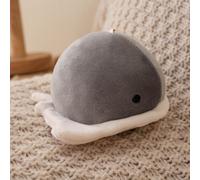 Porte-Clés En Peluche En Forme De Raie Pastenague De Dessin Animé, Mignon Et Coloré, Mini Poupée Poisson Océanique, Pendentif Pour Sac Gris-12 Cm¿0,05 Kg¿