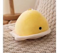 Porte-Clés En Peluche En Forme De Raie Pastenague De Dessin Animé, Mignon Et Coloré, Mini Poupée Poisson Océanique, Pendentif Pour Sac Jaune-12 Cm¿0,05 Kg¿