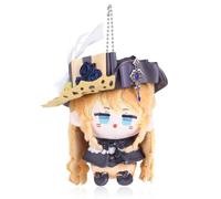 Porte-clés en peluche Genshin Impact, mignonnes poupées de collection de 10 cm - Taille compacte pour sacs et clés pour les fans (Navia)