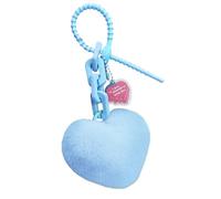 Porte-clés en peluche mignon - Porte-clés en peluche en forme de cœur pour femme, fourre-tout, pendentif, porte-clés, accessoire pour garçons, hommes, jeunes filles, adolescents, sac à dos, cartable,