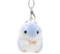 Porte-clés en peluche - Porte-clés en peluche douce, porte-clés pendentif hamster en peluche | Porte-clés pendentif Animal au Design Adorable, porte-clés de Hamster mignon pour sac à main, sac