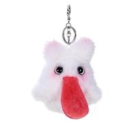 Porte-clés en peluche QD SD - Chat blanc - 11 cm