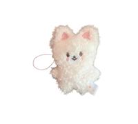 Porte-clés en peluche Sk-zoo 'STAY' mini porte-clés 5 cm Wolf Chan Jiniret Bbokari pendentif porte-clés (Foxi.ny)