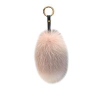 Porte-clés en peluche tendance en forme de queue d'animal - Accessoire unique pour sacs à main et bagues, E, taille unique