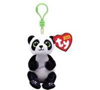 Ty Porte-clés en peluche Beanie Bellies Clip Ying le Panda Multicolore