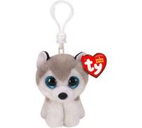 Porte-clés en peluche Ty Beanie Boo's Clip Buff Le chien 7 cm G