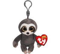 Porte-clés en peluche Ty Beanie Boo's Clip Dangler le Paresseux Multicolore G