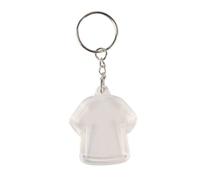 Porte-clés en plastique T-Shirt 4,3 x 4 cm 2 pièces