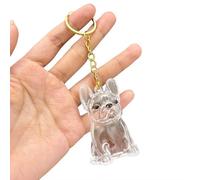 Porte-clés en poils de chien, breloque collecteur de poils de chien, pendentif de collection d'animaux de compagnie, souvenir de fourrure pour les amoureux des animaux, 5, taille unique