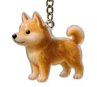 Porte-clés en poils de chien - Porte-clés souvenir en forme de poils d'animaux | Pendentif conteneur de rangement pour filles, garçons, hommes, femmes, fans de sac à main, a, Refer to description