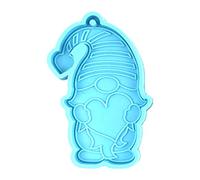 Porte-clés en résine de silicone UV époxy pour la Saint Valentin