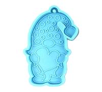 Porte-clés en résine de silicone UV époxy pour la Saint Valentin