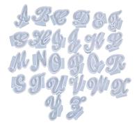 Porte-clés en résine en forme de A à Z pour colliers et boucles d'oreilles en époxy UV