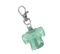 Porte-clés en silicone anti-déversement pour gloss à lèvres portable avec accès rapide - Bouteille de voyage rechargeable, Vert