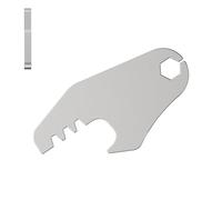 Porte-clés En Titane - Bijoux en Titane | Porte-clés Ouvrir Bouteilles De Bière De Poche Pour Extérieur, Camping Randonnée Pique-Nique Voyage Bureau Sac À Dos Adulte Hommes