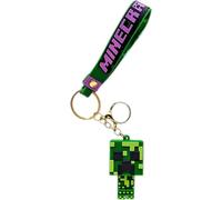 Porte-clés enfant Minecraft Creeper avec boucle et mousqueton
