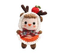 Porte-clés et Porte-clés pour Femmes, Porte-clés de Noël au Crochet Fait à la Main - de Sacs Faits à la Main - Sac à Dos Festif, Accessoire clé Pendentif pour Famille, Amis, Sacs à Dos, clés