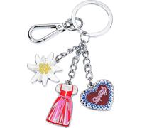 Porte-clés et porte-sac avec mousqueton DIRNDL