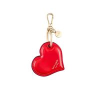 Porte-clés Étui Pendentif Apple AirTag Cœur avec Mousqueton Doré Élégant Kate Spade Rouge Rouge G