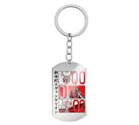 Porte-clés EVA Personnage Anime Pendentif Ange EVA Pendentif Rei Ayanami Pendentif Asuka Langley Souryuu Porte-clés Shinji Ikari Porte-clés EVA Evangelion Cosplay Prop Porte-clés Rei Ayanami
