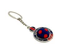 Porte-clés FC Barcelone Football pour homme, cadeaux mode originaux, ballon, clés de voiture Espagne, Modèle 6, taille unique
