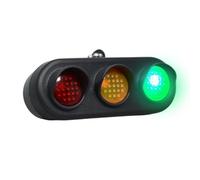 Porte-clés Feu de Circulation à LED Son d'alerte réaliste à LED portable