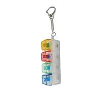 Porte-clés Fidget avec clavier, lumière décorative pour sac à dos, pendentif de portefeuille avec jeu , gadget pour doigt avec soulagement rapide du stress, 7,5 x 2 x 2,7 cm, accessoire