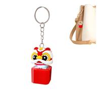Porte-clés Fidget - Pendentif de sac de danse lion amusant | Porte-clés lion amusant avec lumières colorées, pour enfants, crèche, école, voyage, voiture, maison, voyage d'affaires en plein air