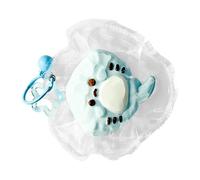 Porte-clés Fidget Toy, Portable, 5x5x5cm, Jouet de Charme Squ-Ishy, Article de Jeu sensoriel, Aide à la Concentration, pour l'école, Les Voyages, Le Temps d'attente ou la Relaxation Quotidienne