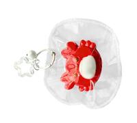 Porte-clés Fidget Toy, Portable, 5x5x5cm, Jouet de Charme Squ-Ishy, Article de Jeu sensoriel, Aide à la Concentration, pour l'école, Les Voyages, Le Temps d'attente ou la Relaxation Quotidienne