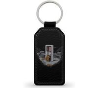 Porte-Clés Fifrelin Noir en Simili Cuir DK Donkey Kong SNES Controller Noir G