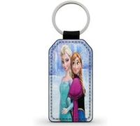 Porte-Clés Fifrelin Noir en Simili Cuir Elsa Anna La Reine des neiges frozen Disney Noir G